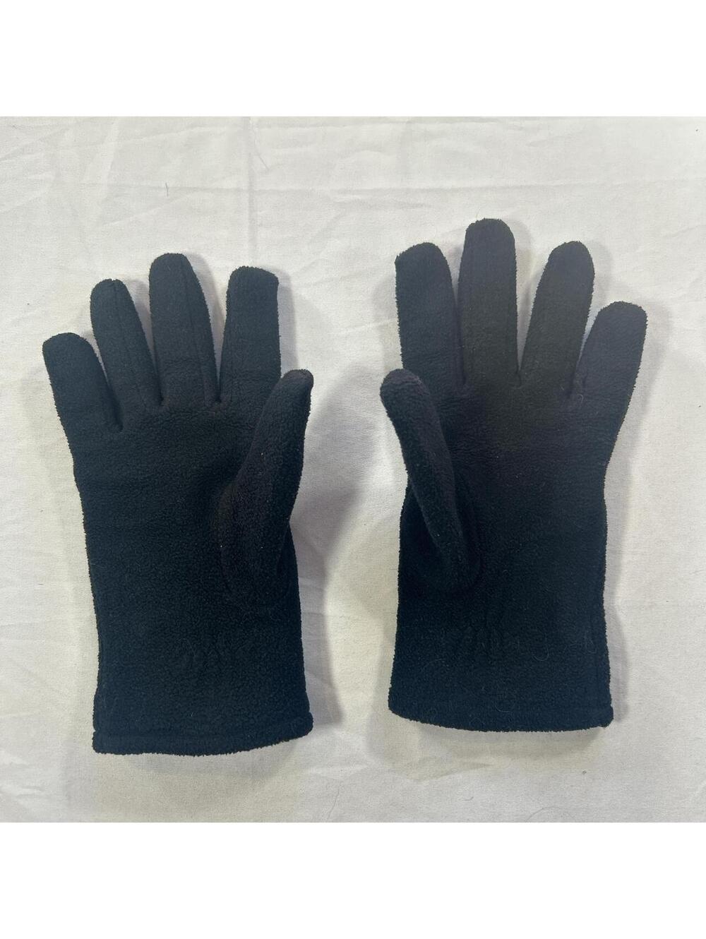 Anne Klein Black Fleece Winter Gloves.